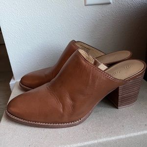 HARPER MULE MADEWELL BROWN SIZE 7.5 WOMENS
